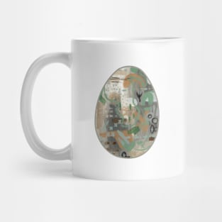 Art Acrylic artwork abstract Easter Egg Mug